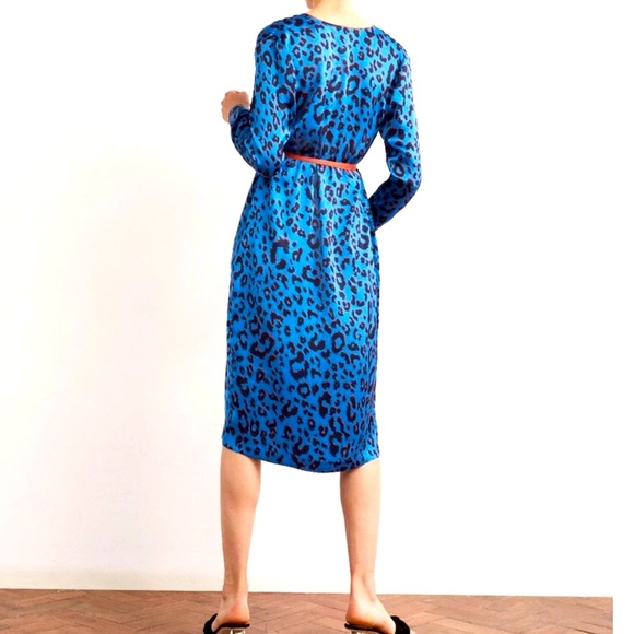 Kitri Studio Maya Animal Print Wrap Dress - Picture 2 of 9